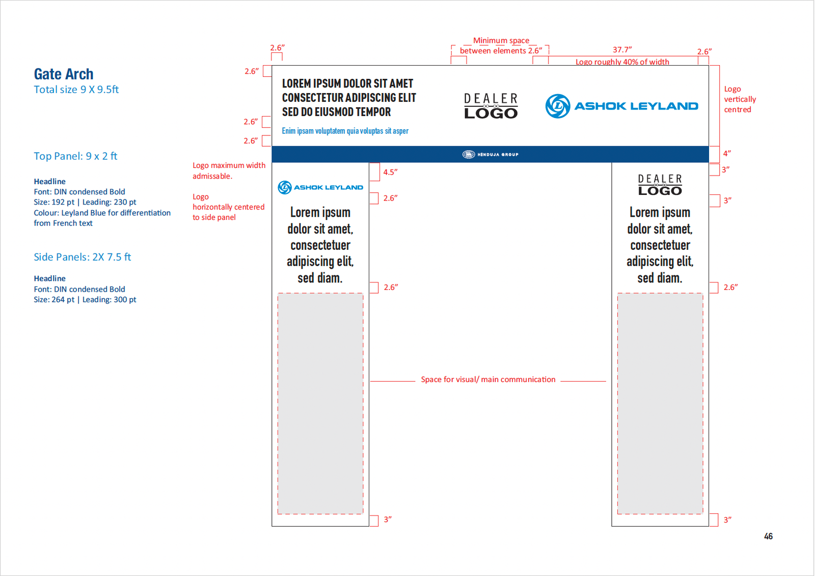 Service Centre branding guidelines