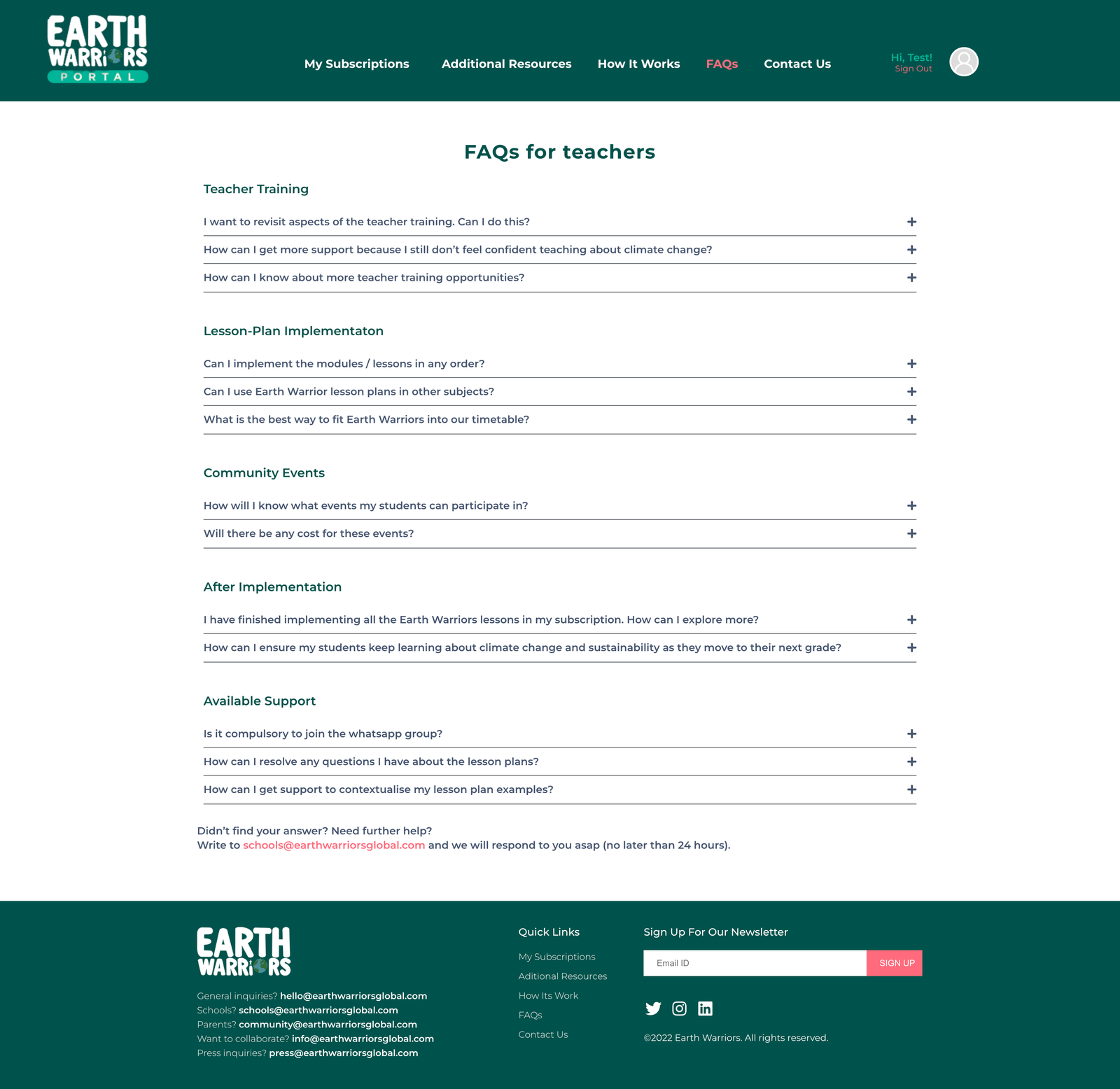 FAQs