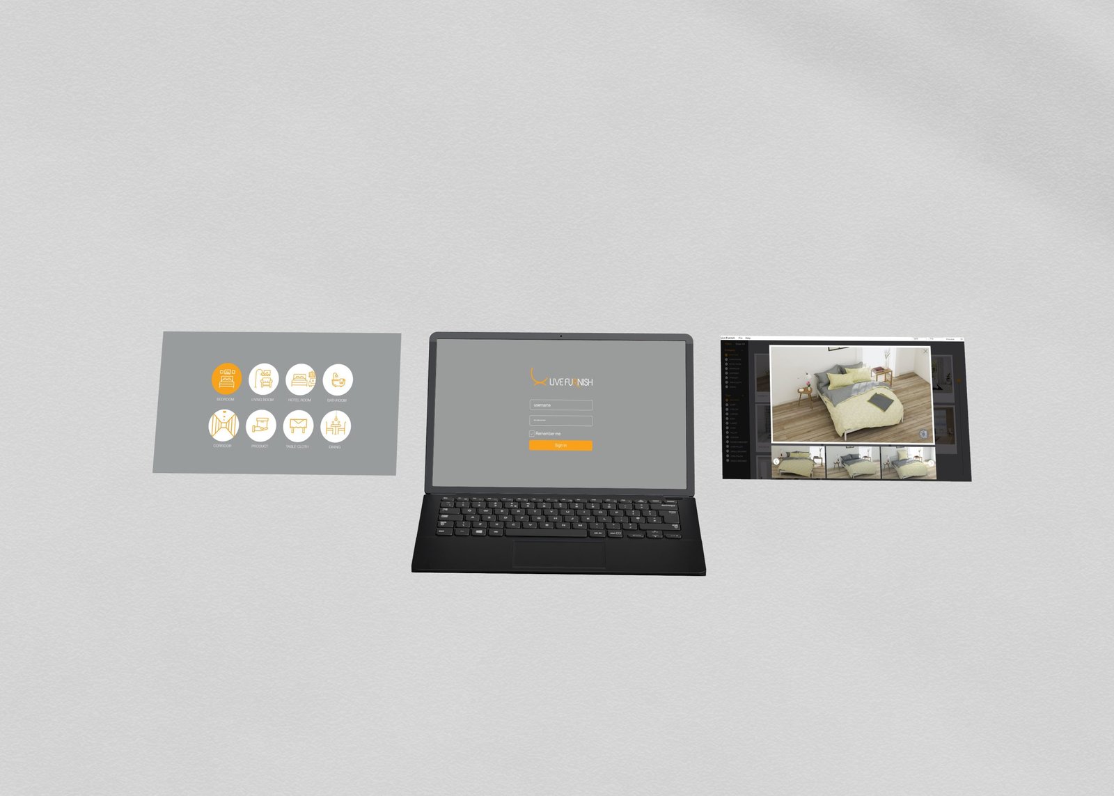 The LivFurnish app