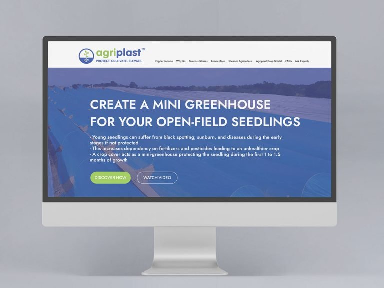 Agriplast Landing pages