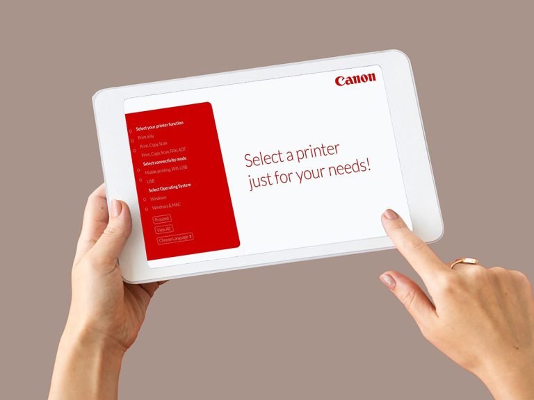 Canon Printers Interactive tool