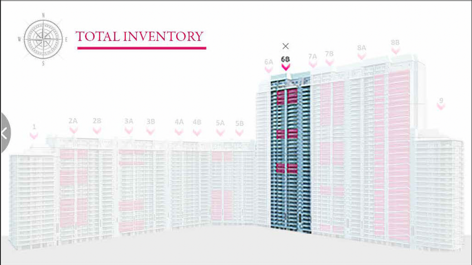 Select and view the apartment floor plan