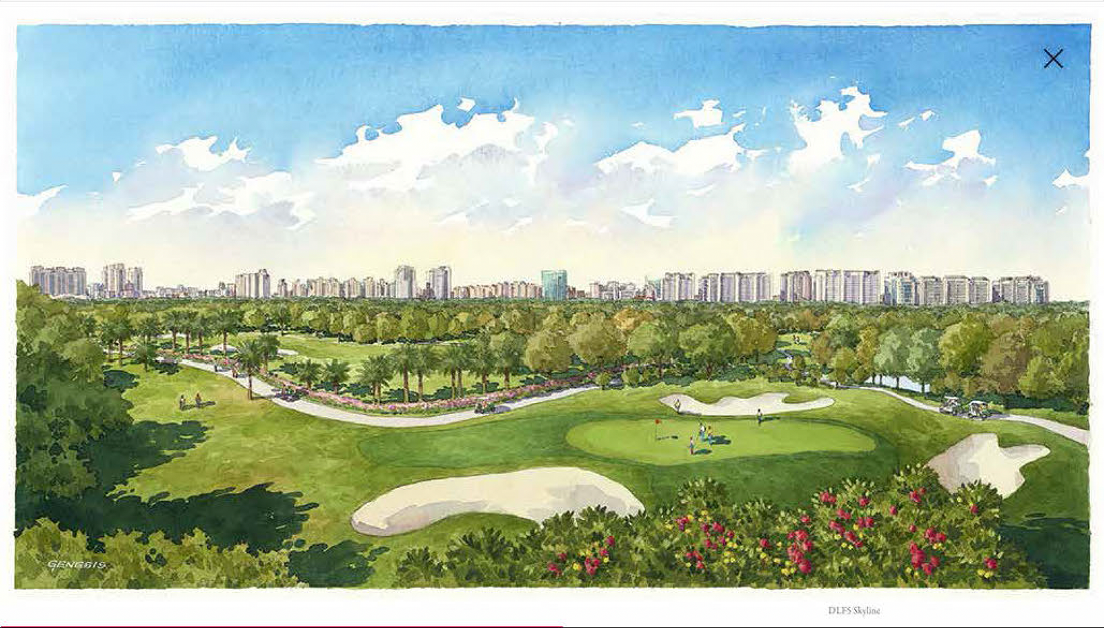 Rendering of project greens