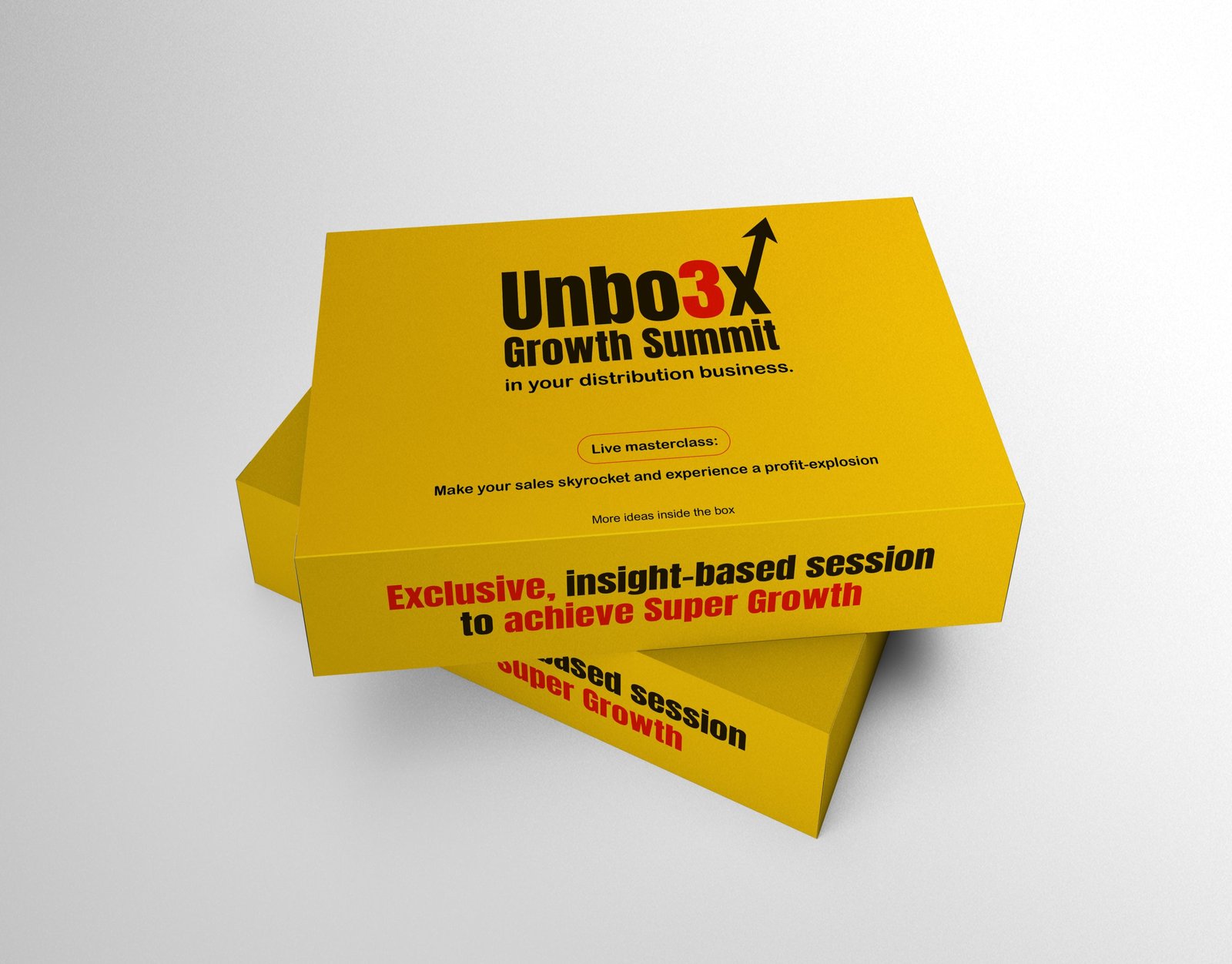 Unbox growth summit invite box