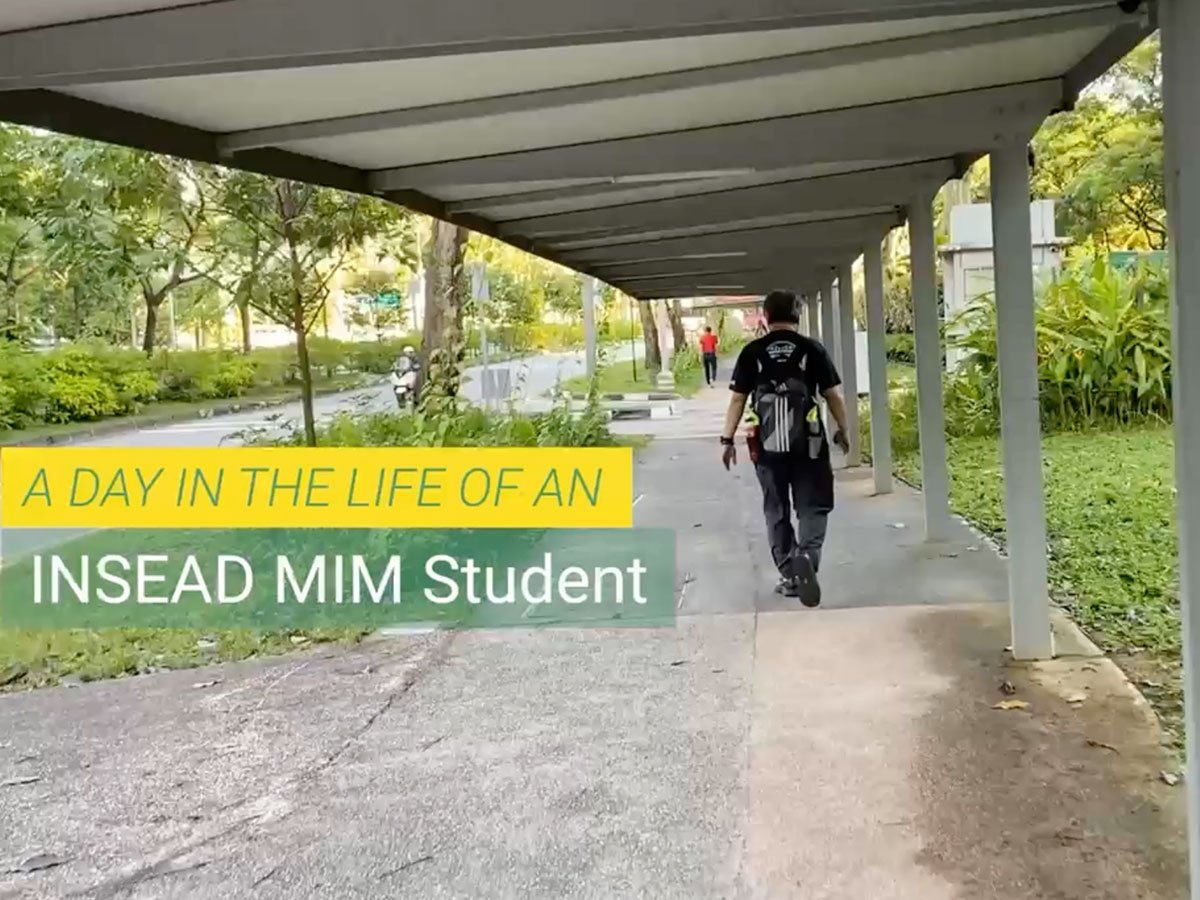 A day in the life at INSEAD