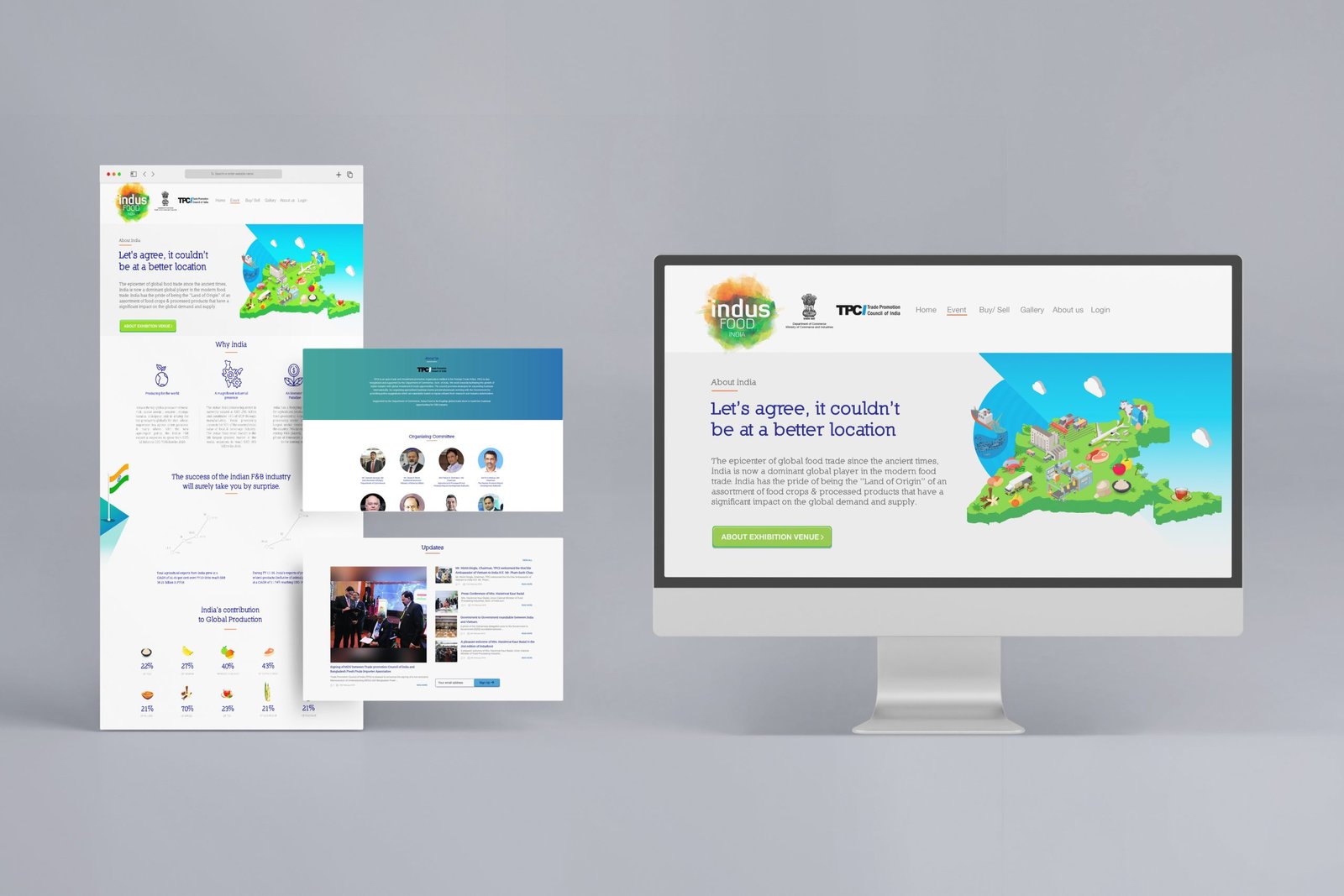 IndusFood website 2019