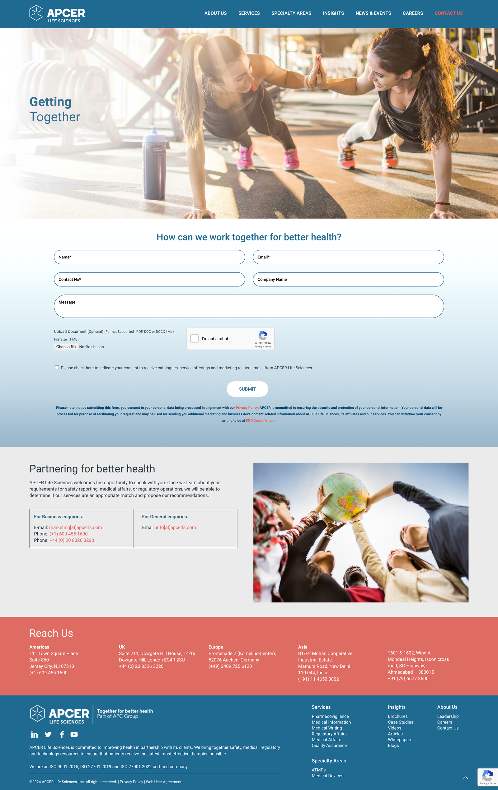 Contact us