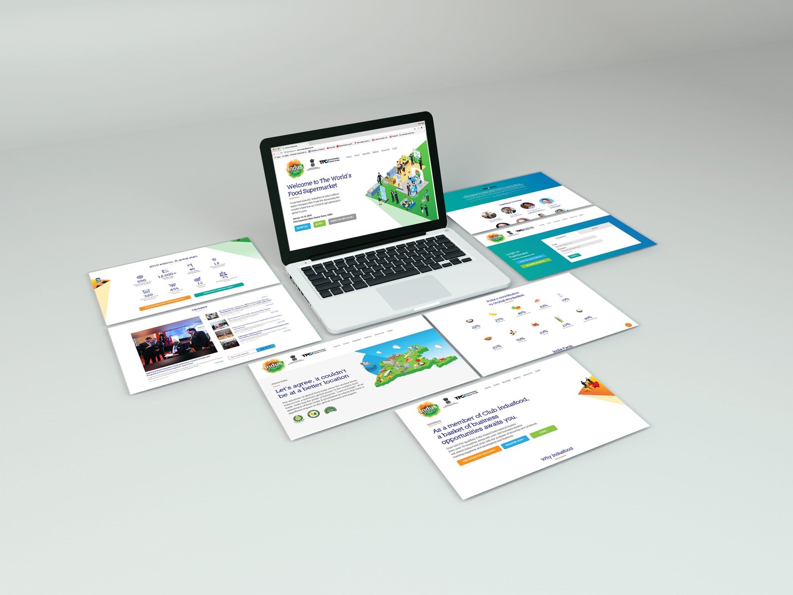 Web Screen PSD Mockup