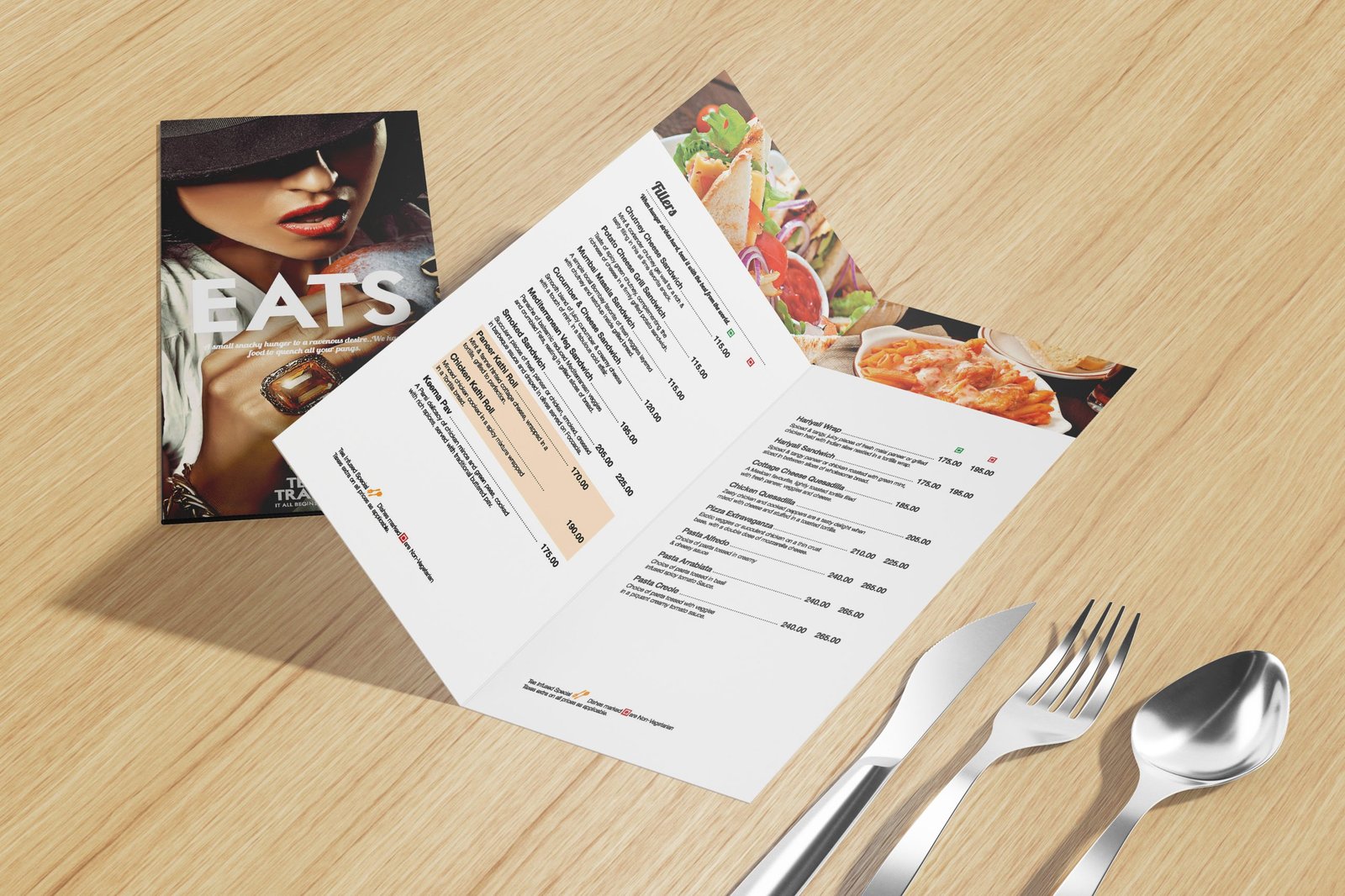 Eats menu