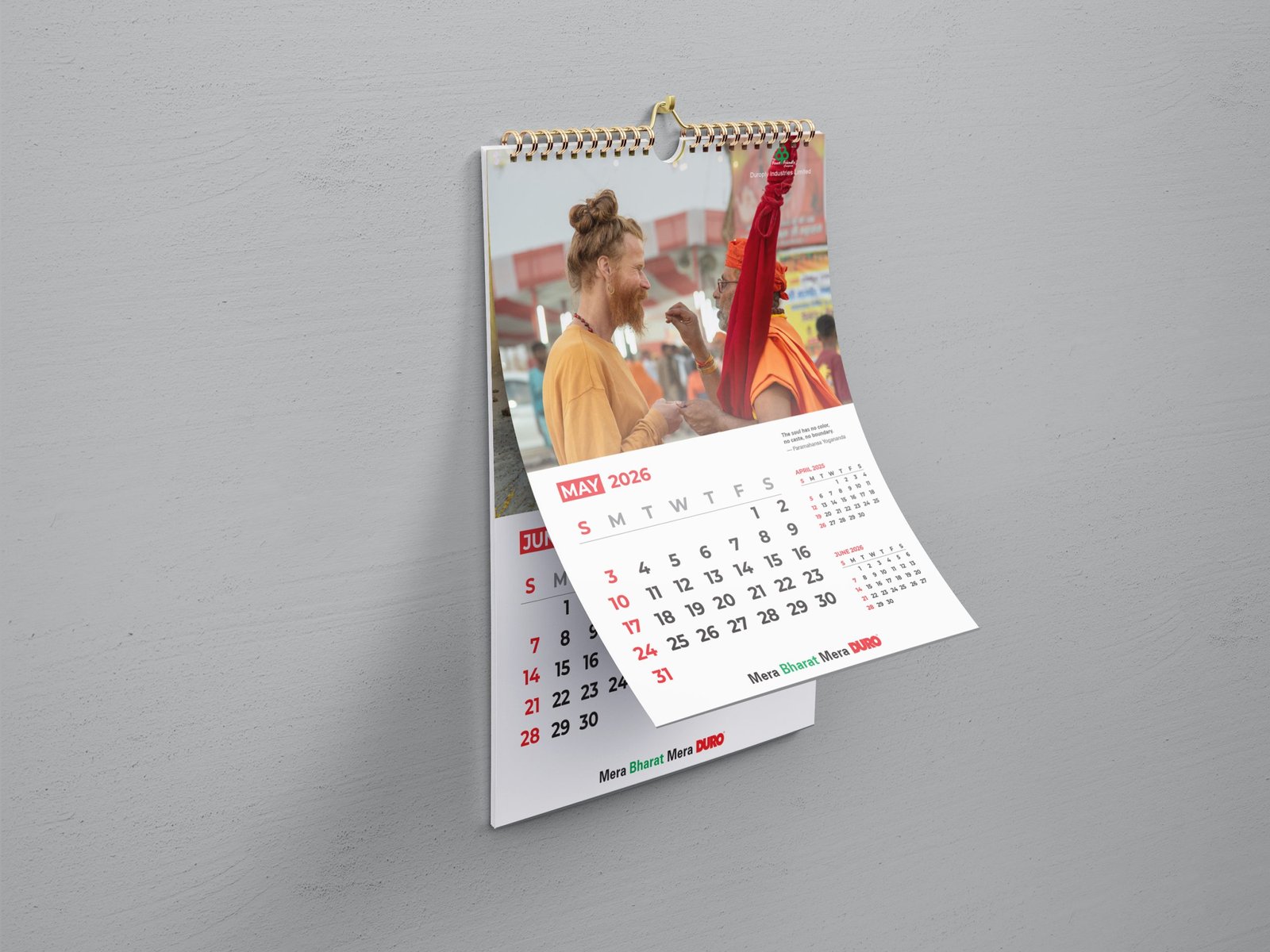 Wall calendar