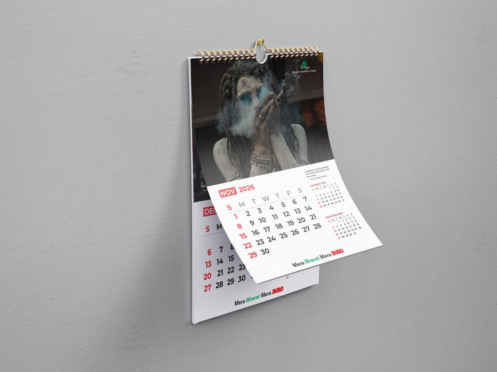 Wall calendar