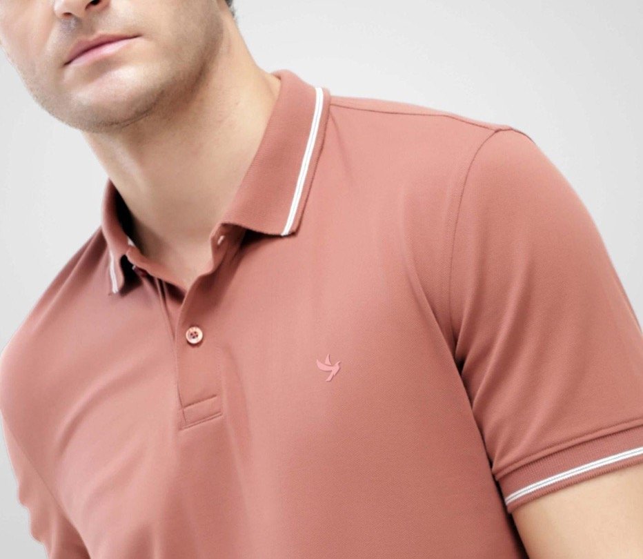 Falcon monogram on polo Tshirt