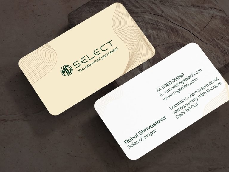 MG Select In-store identity